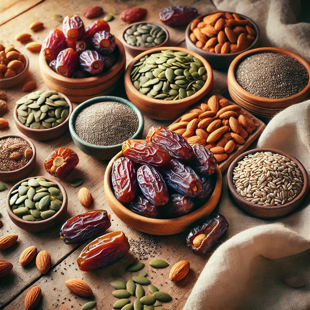 Dates & Seeds: Health Boosters & Recipes