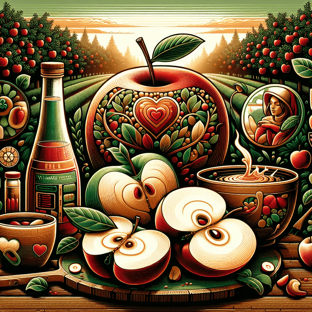 **"Apple Skin: A Treasure of Health!"** ๐โจ