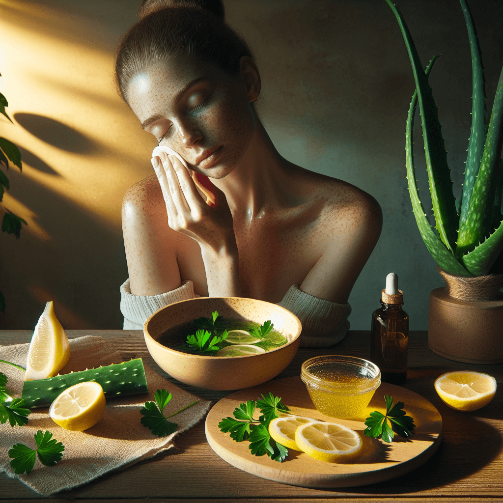 **"Freckle Fix: Parsley & Lemon"** ๐ฟ๐