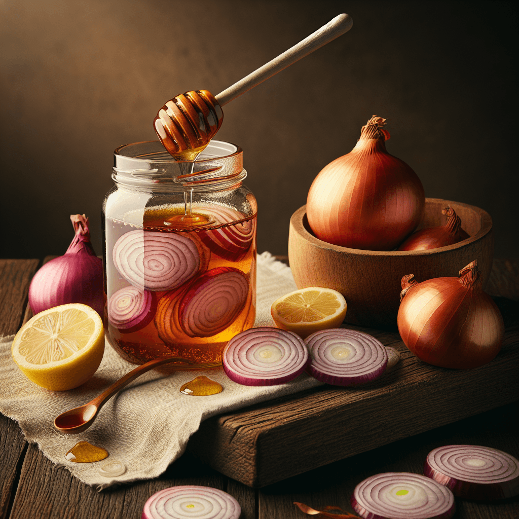 Natural Cough Syrup with Onion & Honey – Effective Home Remedy 🍯🧅
