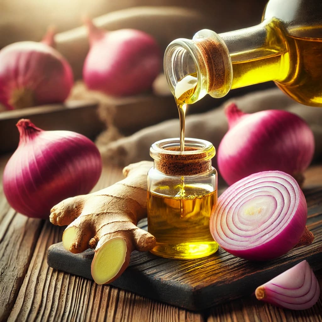 ๐ Onion and Ginger for Hair Growth๐ง
๐ซ